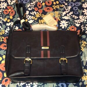 Brand new with tags ecosusi navy brief case